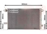 Van Wezel 58015704 - Oe 7E0820411F Condensatore Aria Condizionata Con Essiccatore Per T6