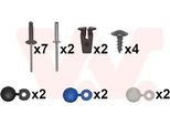 Van Wezel 5829794 - Oe 6R0898623B Kit Di Montaggio, Paraurti Per Polo (AE1, AW1, BZ1), Polo (6C, 6R)