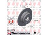 Dischi Freno Posteriori Sportivi Zimmermann Volvo S70 V70 Per Volvo 850 C70 S70 V70