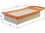 Mahle Lx 1619 - Filtro Aria Oe 1444CV Per C5 Ii (Rc), C5 Ii (Re), C5 Iii (Rd), C5 Iii (Rw), 407, 407 Sw (6D, 6E)