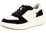 Rieker Hwk Scarpe Basse Da Donna W1700-60 Nero/Cotone/Porcellana Hw 24/25, Misura:37