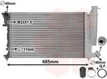 Van Wezel | Radiatore, Raffreddamento Motore *** Ir Plus *** Con Accessori (09002157) Adatto Per Peugeot, CitroëN