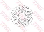 Disco Freno Trw Anteriore Sinistro Per Porsche Boxster (981) 315 Mm DF6778S