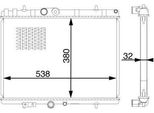 Mahle Cr 1600 000S - Oe 1330F5 Radiatore, Sistema Di Raffreddamento Del Motore Per C4 G-Picasso I (Ua), C4 I (Lc), C4 (La), Berlingo, Xsara, DS5, DS4, C5 (Re), C5 Iii (Rw), C5 Iii (Rd), C5 Ii (Re), C5 Ii (Rc), C4 Picasso I (Ud), C4 Ii (Nc), Rcz, Partner Tepee, Partner, Partner (5, G), 5008 I, 407 Sw (6D, 6E), 407, 308 Sw I, 308 I, 308 Cc (4B), 307, 307 Sw (3H), 307 Cc (3B), 3008 (0U)