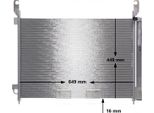 Mahle Ac 588 000P - Oe 92100 JY00A Condensatore Aria Condizionata Con Essiccatore Per Koleos I (Hy)