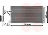 Van Wezel 17005289 - Oe 46820833 Condensatore Aria Condizionata Con Essiccatore Per Punto, Idea, Doblo