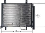 Mahle Ac 747 000S - Oe 1S0 816 411 Condensatore Aria Condizionata Con Essiccatore Per Mii (KE1, KF1), Citigo (NF1), Load Up, Up