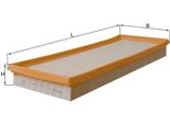 Mahle Lx 522 - Filtro Aria Oe 1665410 Per Cougar, Mondeo Ii