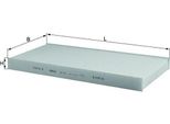 Mahle La 78 - Oe 1062253 Filtro Aria Abitacolo Per Focus (Daw, Dbw), Focus (Dnw), Focus (Dfw), Focus Ii, Tourneo Connect, Transit Connect