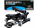 Steptastix Stepper Laterale Swing Stepper Fitness Cyclette Aerobica Con Bande Di Allenamento