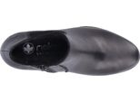 Rieker Donna Chelsea Boot Stivaletto Tacco A Blocco Pelle Zip 50194, Misura:42 Eu, Colore:Nero