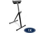 Tolletour 1X Supporto A Rulli Supporto Per Materiali Regolabile In Altezza Ruote Supporto A Rulli Pieghevole