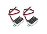 Voltmetro Digitale, Misuratore Di Tensione A Led, Misuratore Di Tensione Digitale, Misuratore Di Tensione, Voltmetro A Led, Voltmetro