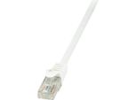 Logilink Cavo Patch Cat 6 U/Utp Econline Bianco 0,25 M
