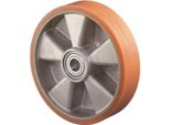 Ruota Di Scorta D.125Mm Trgf.250Kg Cast-Pu Axle-D.15Mm Hubl.40Mm Bs Rollen