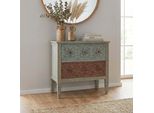 Cassettiera Aveiro Mobile Credenza Look Shabby, Vintage, 80X79X40Cm
