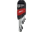 Ks Tools Gearplus Ringstop Set Di Chiavi Combinate A Cricchetto Angolate 5 Pz - 503.4955