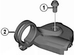 Shimano Afdekkap Sl-M9000 Xtr Links Zwart 2-Delig