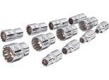 Set Di Chiavi A Bussola Multiprofilo Vigor Da 1/4" V1897"
