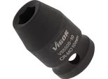 Chiave A Impulsi ∙ Corta ∙ V5550S-10 ∙ Cava Quadrata Da 1/2 Pollice (12,5 Mm) ∙ Profilo Esagonale Esterno ∙ Sw 10 Mm