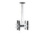 Montaggio A Soffitto Tv Cm Argento A. 86 X L. 42 X P. 12 Cm