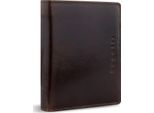 Bugatti Portafoglio Romano Rfid Wallet With Flap 10CC Brown Marrone Scuro
