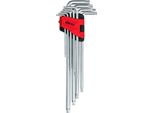 Set Di Chiavi Angolari Torx Con Foro, Xl, 9 Pezzitb10-Tb50