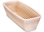 StäDter Cestino Di Prova Rettangolo In Rattan 26,5 Cm H 6,5 Cm