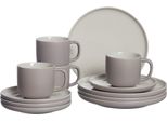Ritzenhoff & Breker 403053 Set Da Caffè Ritzenhoff & Breker Jasper, Grigio, 12 Pezzi