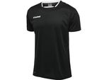 Hummel Ragazzi Hmlauthentic Maglia Poly Per Bambini, Nero/Bianco, 116