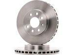 2X Disco Freno Delphi BG3334 Per Chevrolet Nubira Estate 47Mm 257Mm