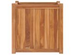 Letto Rialzato 50X50X50 Cm In Legno Massiccio Di Teak
