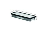 Filtro Aria Mahle Lx 808 Per Toyota Starlet (P8) Cartuccia Filtrante