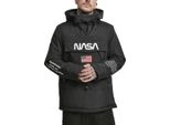 Mister Tee Giacca A Vento Nasa Nero-S