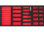 Inserto In Schiuma Morbida ∙ Vuoto ∙ V7323-L ∙ L X L X A: 393 Mm X 188 Mm X 35 Mm