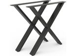 Vicco Gambe Per Tavolo , 70 X 72 Cm A X, Nero
