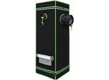Wolketon Growbox Finestra Di Osservazione Serra Tenda Per Piante Da Interno 40*40*120CM