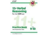 Libro Di Esercizi E Test Di Valutazione Per Il Ragionamento Verbale Cem 11+ - Età 9-10 (Con Edizione Online)