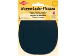 Kleiber 85006 Kleiber Toppa In Nappa Ovale, 100 X 125 Mm, Blu Scuro