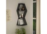 Decortie Sablor Mensola Angolare Moderna Antracite , 30 X 30 X 86 Cm
