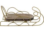 Clayre & Eef Decorazione Natalizia Slitta 26X13X12 Cm Legno Marrone