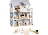 Casa Delle Bambole Con Mobili Emma Residence Ecotoys