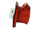 Presa Cee Da Incasso Diritta 400V 16A 4P 70X70 Mm 9498