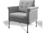 Design Relax Club Poltrona Lounge Divano 1 Posto Sedia Tv Tappezzeria Divano Tessuto