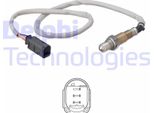 Sonda Lambda Delphi Adatta Per MERCEDES-BENZ Classe C Berlina (W204) Sonda Lambda A Banda Larga Riscaldata 615 Mm ES21295-12B1