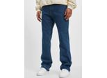 Jeans Def Straight Loose Fit Denim Midblue Washed Da Uomo - 38