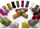 Sgabello Ottomana Chaise Lounge Panca Salotto Mobili Imbottiti Piede Italia