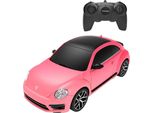 Rastar R/C 1:24 Volkswagen Maggiolino Auto Telecomandata - Colore Variabile (Rosa)