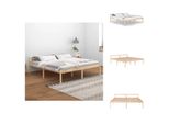 Vidaxl Letto Senior 200X200 Cm In Pino Massiccio - Letti E Strutture Letto