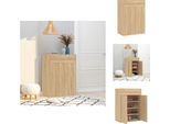 Vidaxl Scarpiera Rovere Sonoma 60X35X84 Cm In Legno - Scarpiere E Armadietti